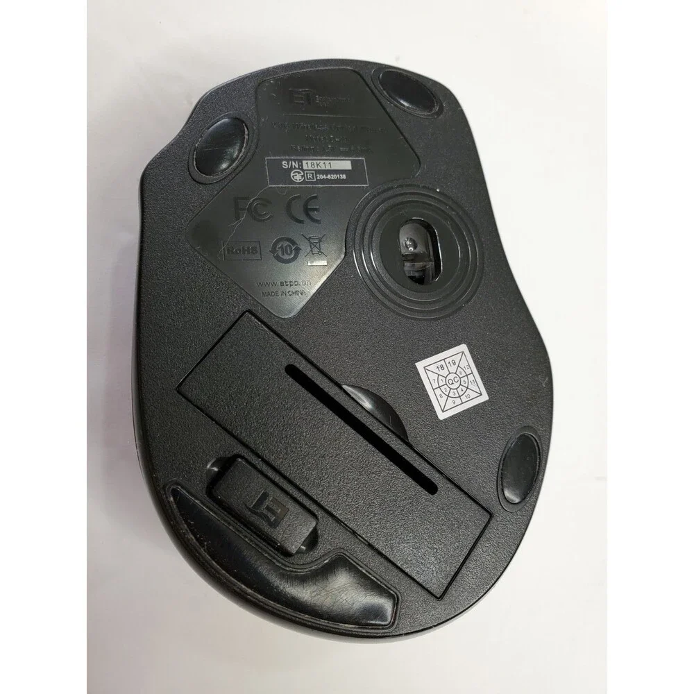 ET Easterntimes Tech Optical Mouse Wireless D-09 Bluetooth 2.4G 1.5V 6.5mA Works